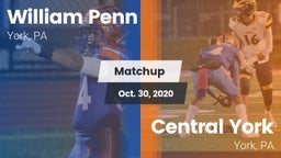 Matchup: William Penn vs. Central York  2020