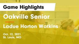 Oakville Senior  vs Ladue Horton Watkins  Game Highlights - Oct. 12, 2021