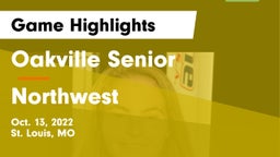 Oakville Senior  vs Northwest  Game Highlights - Oct. 13, 2022