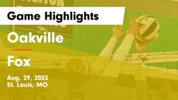 Oakville  vs Fox  Game Highlights - Aug. 29, 2023