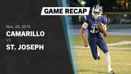 Recap: Camarillo  vs. St. Joseph  2015