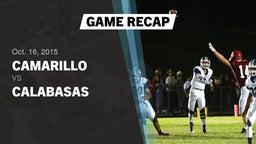 Recap: Camarillo  vs. Calabasas  2015