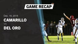 Recap: Camarillo  vs. Del Oro  2015