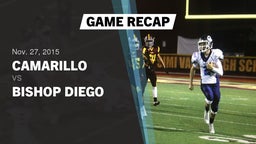 Recap: Camarillo  vs. Bishop Diego  2015