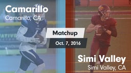 Matchup: Camarillo vs. Simi Valley  2016