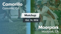 Matchup: Camarillo vs. Moorpark  2016