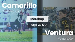 Matchup: Camarillo vs. Ventura  2017