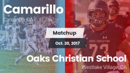Matchup: Camarillo vs. Oaks Christian School 2017