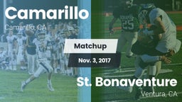 Matchup: Camarillo vs. St. Bonaventure  2017