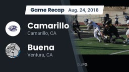 Recap: Camarillo  vs. Buena  2018