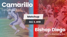 Matchup: Camarillo vs. Bishop Diego  2018