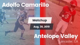 Matchup: Adolfo Camarillo vs. Antelope Valley  2019