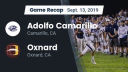 Recap: Adolfo Camarillo  vs. Oxnard  2019