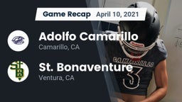 Recap: Adolfo Camarillo  vs. St. Bonaventure  2021