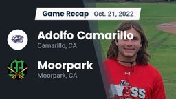 Recap: Adolfo Camarillo  vs. Moorpark  2022