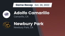 Recap: Adolfo Camarillo  vs. Newbury Park  2022