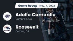 Recap: Adolfo Camarillo  vs. Roosevelt  2022