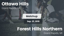Matchup: Ottawa Hills vs. Forest Hills Northern  2016