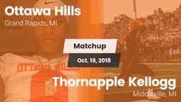 Matchup: Ottawa Hills vs. Thornapple Kellogg  2018