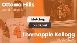 Matchup: Ottawa Hills vs. Thornapple Kellogg  2019