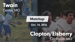 Matchup: Twain vs. Clopton/Elsberry  2016