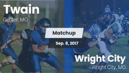 Matchup: Twain vs. Wright City  2017