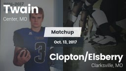 Matchup: Twain vs. Clopton/Elsberry  2017