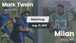 Matchup: Mark Twain High vs. Milan  2018