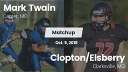 Matchup: Mark Twain High vs. Clopton/Elsberry  2018