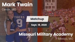 Matchup: Mark Twain High vs. Missouri Military Academy  2020