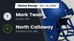 Recap: Mark Twain  vs. North Callaway  2020