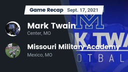 Recap: Mark Twain  vs. Missouri Military Academy  2021