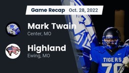 Recap: Mark Twain  vs. Highland  2022