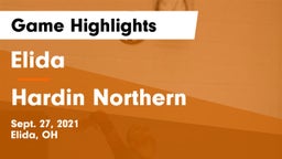 Elida  vs Hardin Northern  Game Highlights - Sept. 27, 2021