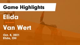 Elida  vs Van Wert  Game Highlights - Oct. 8, 2021