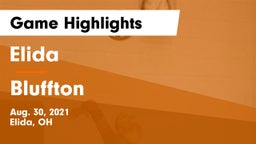 Elida  vs Bluffton  Game Highlights - Aug. 30, 2021