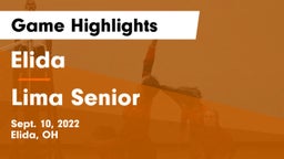 Elida  vs Lima Senior Game Highlights - Sept. 10, 2022