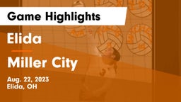 Elida  vs Miller City  Game Highlights - Aug. 22, 2023