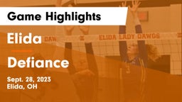 Elida  vs Defiance  Game Highlights - Sept. 28, 2023