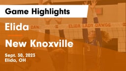 Elida  vs New Knoxville  Game Highlights - Sept. 30, 2023