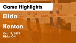 Elida  vs Kenton  Game Highlights - Oct. 17, 2023