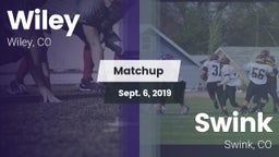 Matchup: Wiley vs. Swink   2019