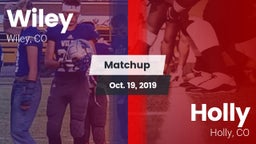 Matchup: Wiley vs. Holly  2019