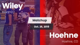 Matchup: Wiley vs. Hoehne  2019