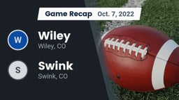 Recap: Wiley  vs. Swink   2022