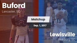 Matchup: Buford vs. Lewisville  2017