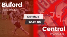 Matchup: Buford vs. Central  2017