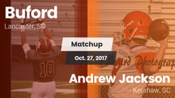 Matchup: Buford vs. Andrew Jackson  2017