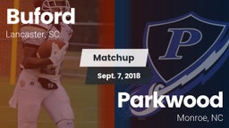 Matchup: Buford vs. Parkwood  2018