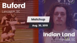 Matchup: Buford vs. Indian Land  2019